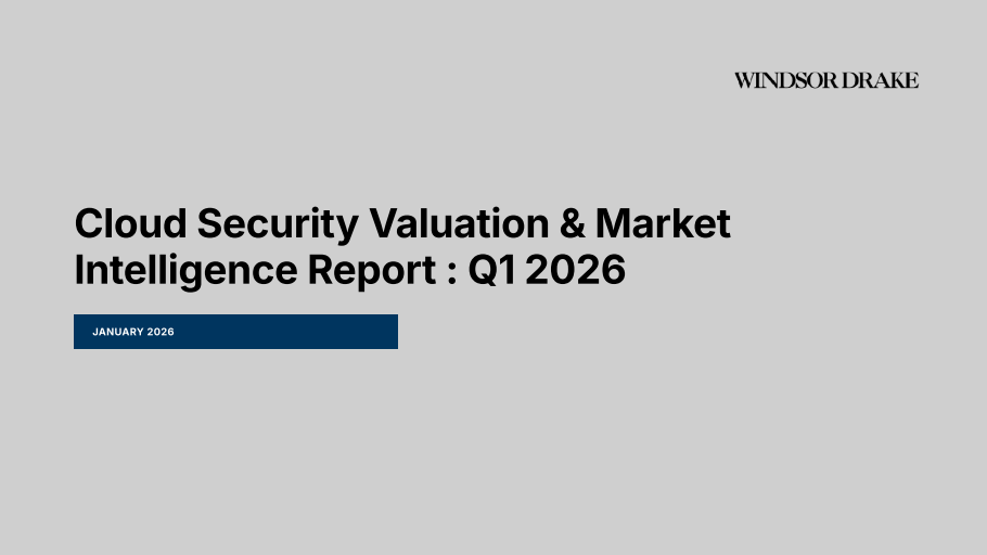 Cover of Cloud Security (CSPM/CWPP) Valuations: Q1 2026 slide deck