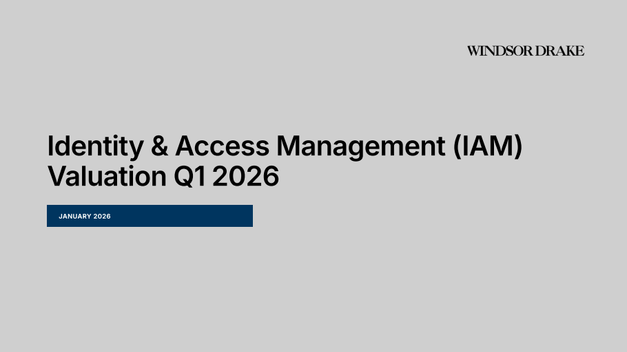 Cover of IAM Valuations: Q1 2026 slide deck