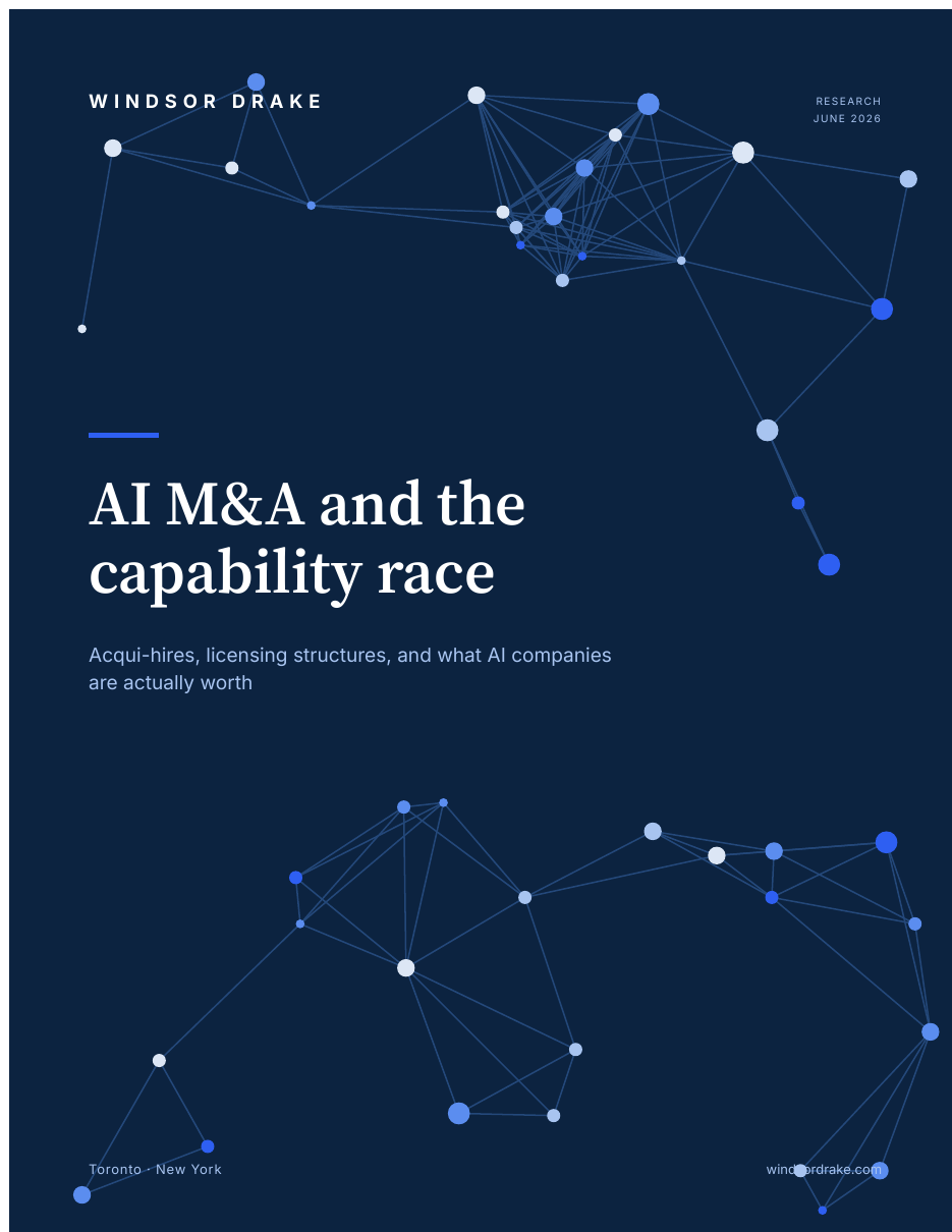 AI M&A and the Capability Race