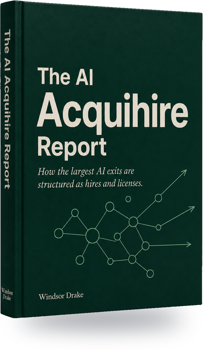 Windsor Drake Research (Wall) 8 The AI Acquihire Report report cover
