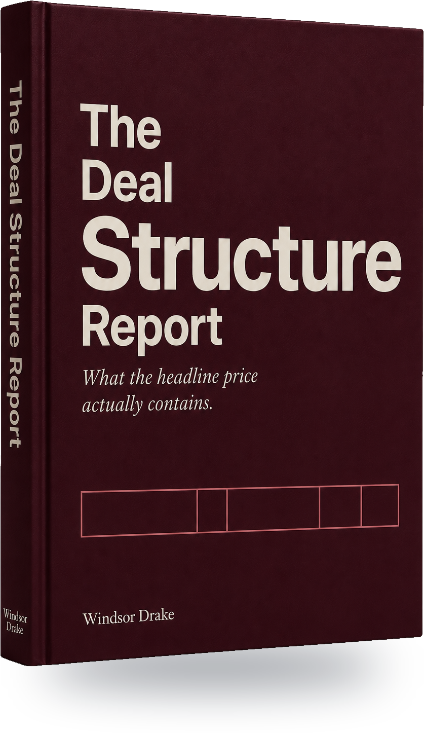 Windsor Drake Research (Wall) 9 The Deal Structure Report report cover