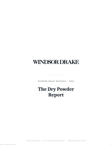 The Dry Powder Report title page