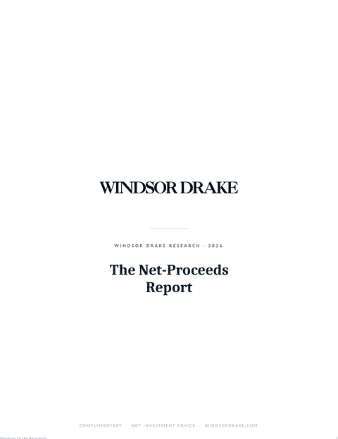 The Net-Proceeds Report title page