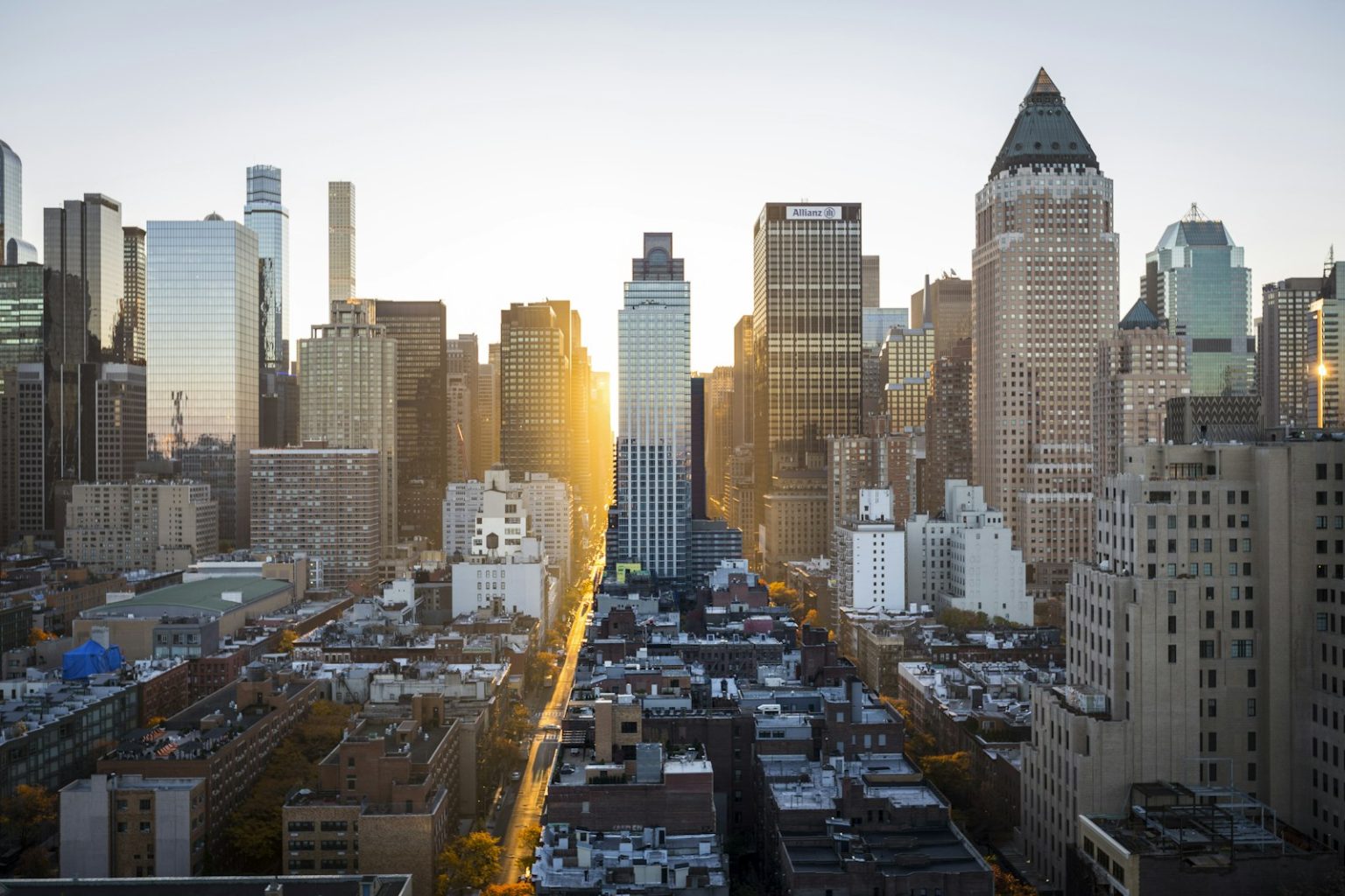 Office towers in New York